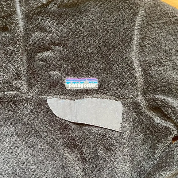 Patagonia Re-Tool Snap-T High Pile Fleece Womens Sz S Black PolarTec - Picture 4 of 8